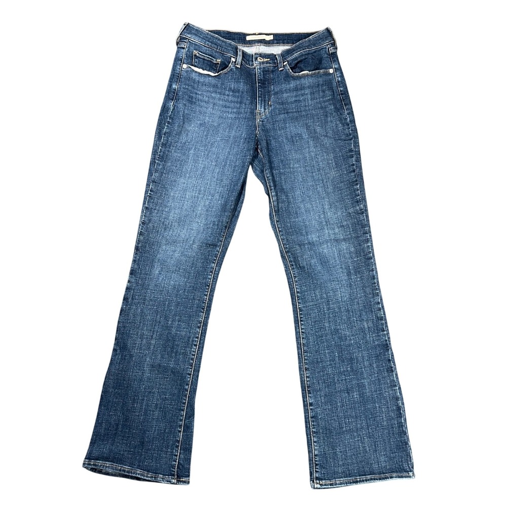 Levis Classic Bootcut Jeans Womens‎ 8M W29 L32 Medium Wash Blue Denim 39252-0028